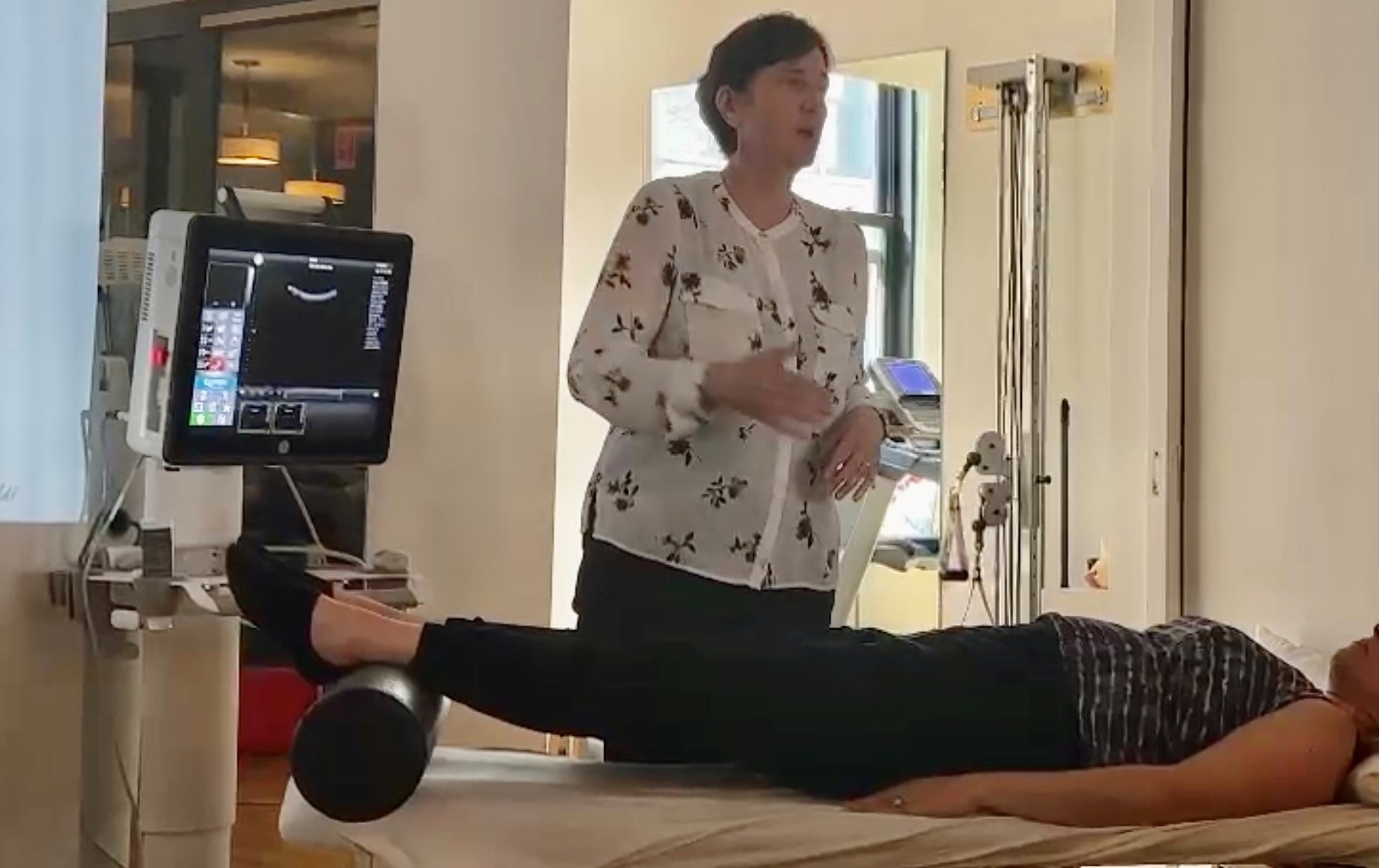 Hamstring assessment - workshop demonstration - Dr Alison Grimaldi