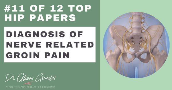 Diagnosis of nerve related groin pain