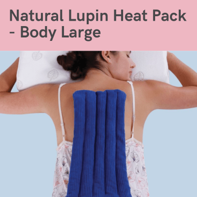 Natural Lupin Heat Pack - Body Large