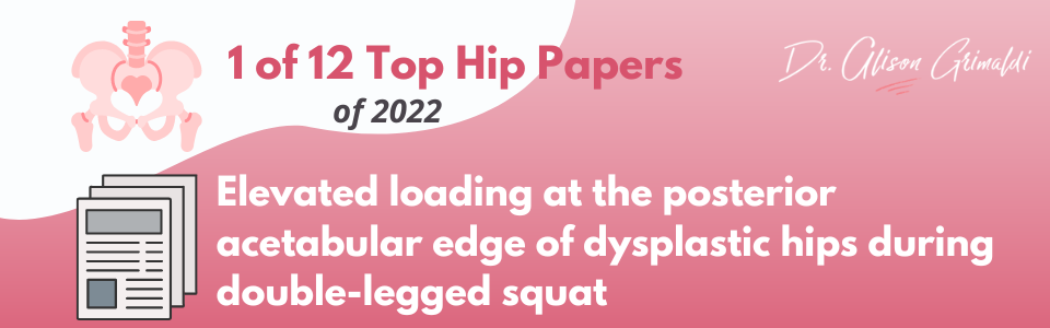 Banner Graphic 2 - 1 of 12 - acetabular dysplasia, exercise
