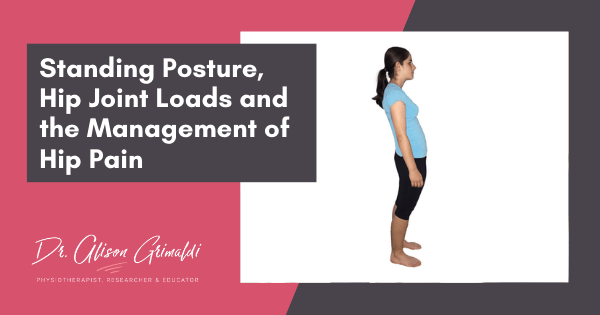 Standing Posture, Hip Joint Loads and the Management of Hip Pain