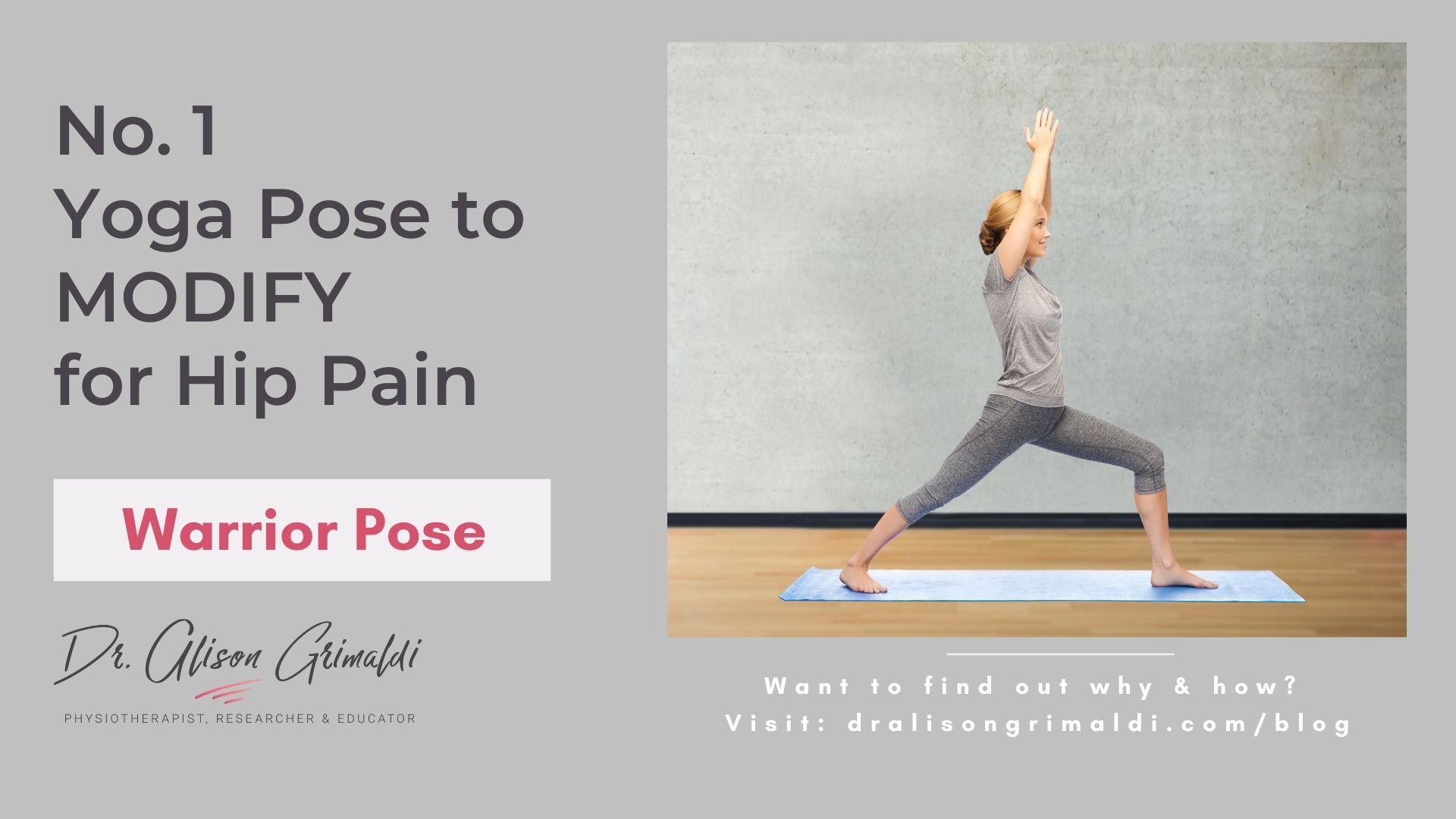 No 1 Yoga Pose to Modify for Hip Pain No 1 Yoga Pose to Modify for Hip Pain